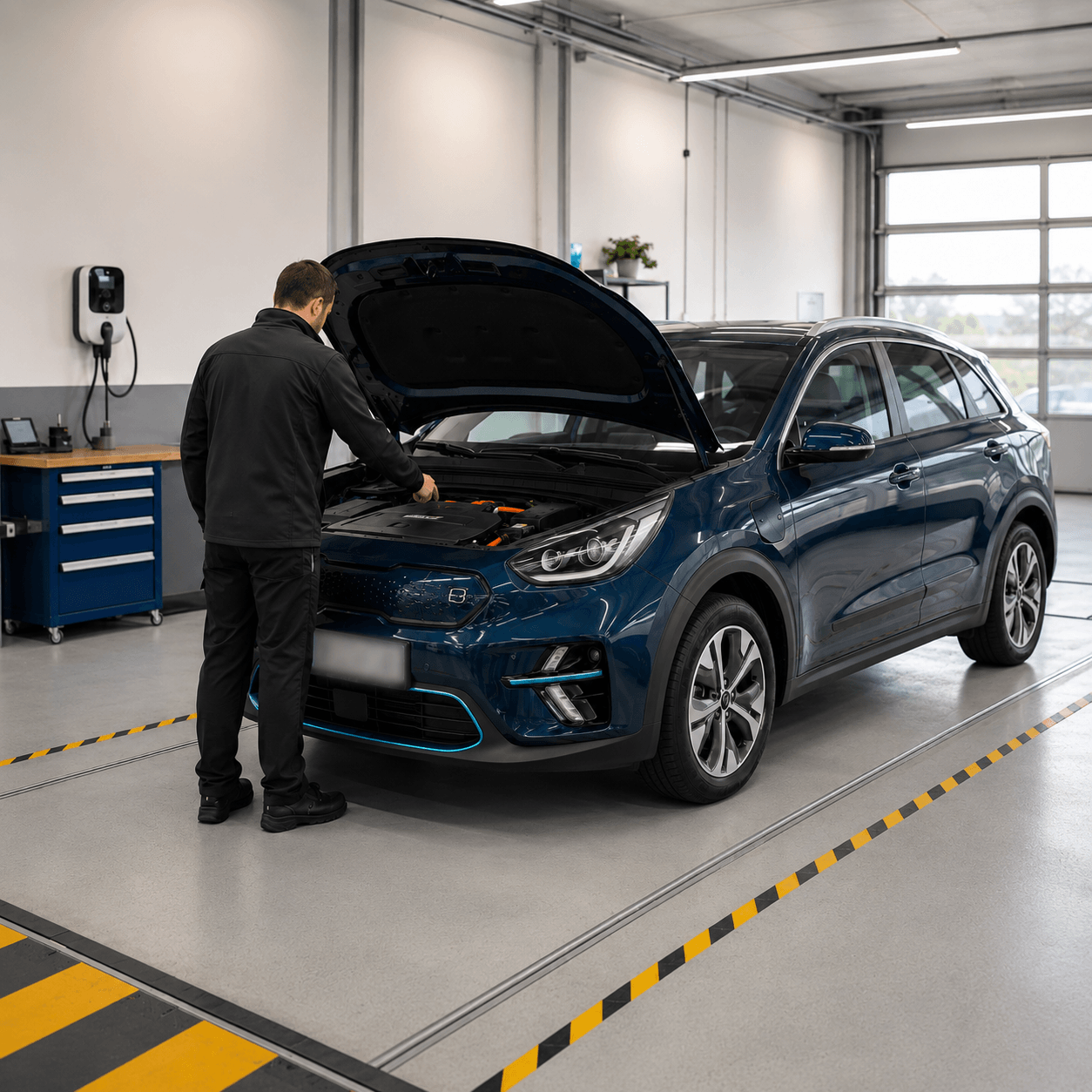 Contrôle technique véhicule électrique hybride Vichy
