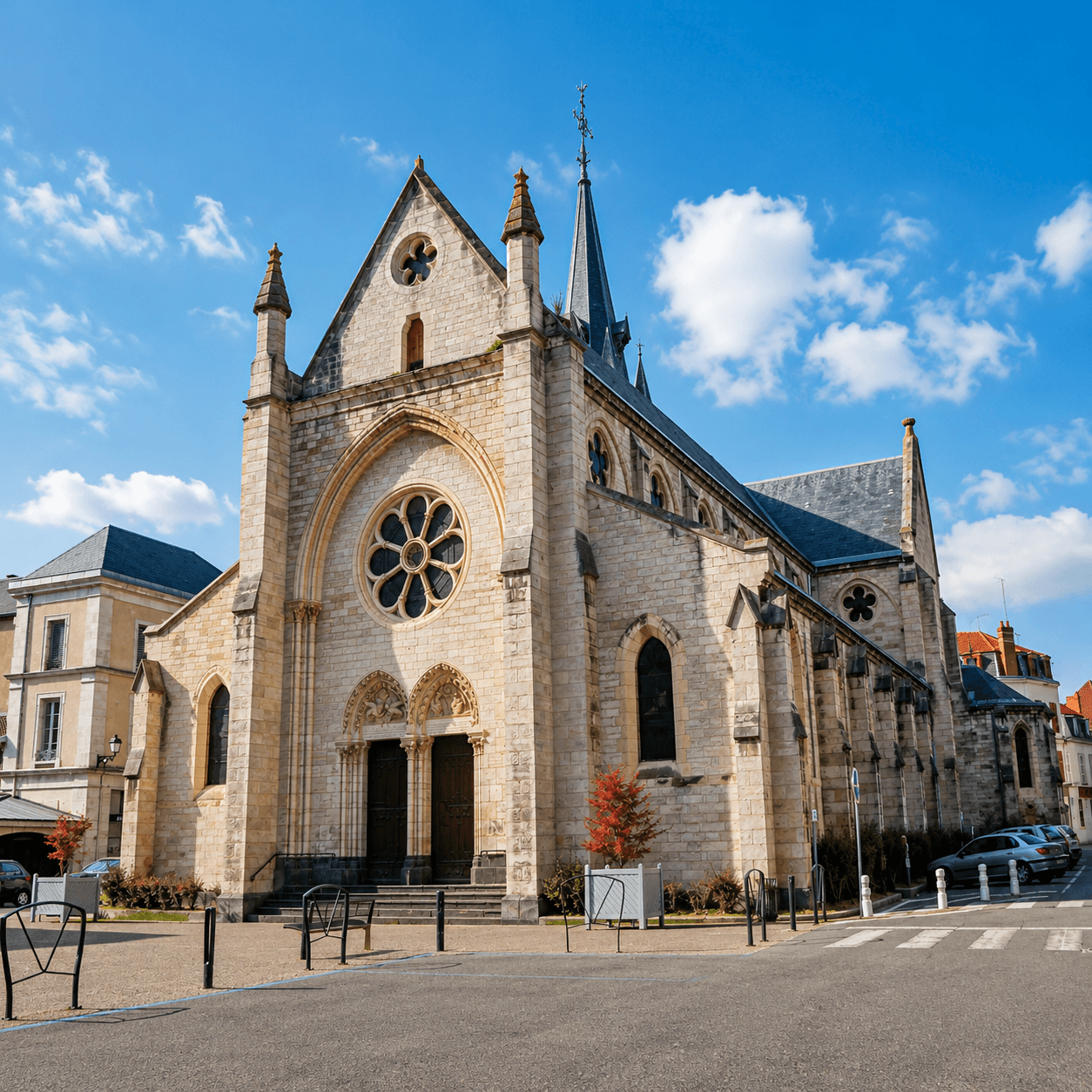 Église de Cusset commune voisine de Vichy